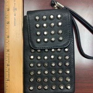 Cute studded wristlet